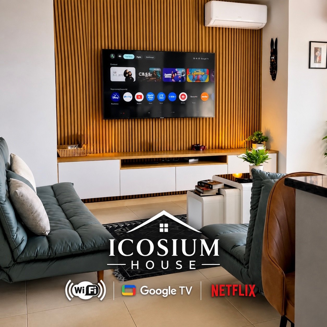 Icosium House calme & moderne, résidence sécurisée